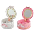thumbnail image 2 of HomeholidayChildren Dancing Girl Musical Boxes Toy Rotating Doll Performing Ballet Birthday Gift Wedding Decoration Sound Toy, 2 of 8