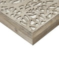 thumbnail image 1 of Madison Park Laurel Branches Carved Wood Panel Wall Decor in Natural, 1 of 7