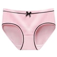 thumbnail image 1 of Ready stock Screw thread women's underwear women's cotton fashion briefs seamless cool underwearpangjing, 1 of 4