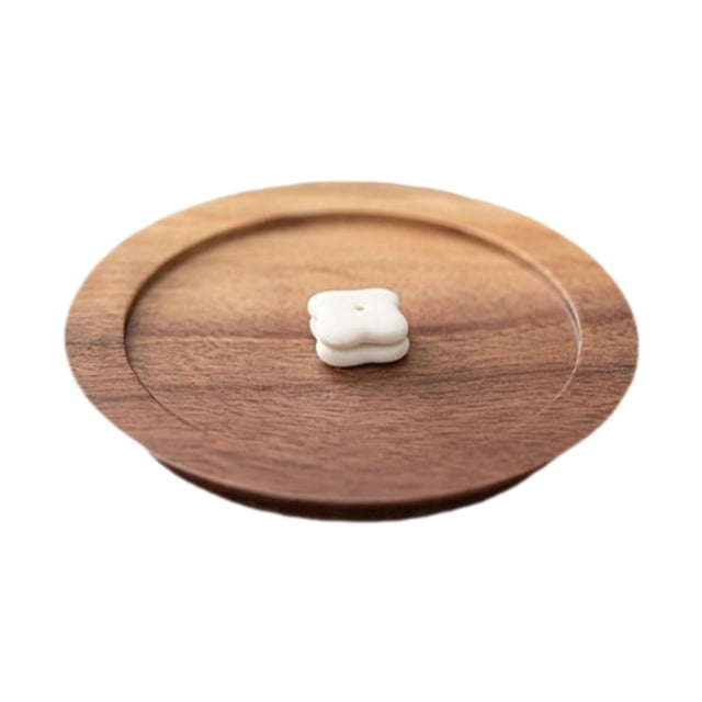 Inciende el soporte de la bandeja del quiebre tazón creativo decoración del hogar soporte de la base del soporte de incienso para regalos de mesa