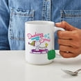 thumbnail image 4 of CafePress - Snoopy And Woodstock Dashing Through Sn Large Mug - 15 oz Ceramic Large White Nolvety Mug, 4 of 6