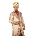 thumbnail image 1 of Sherwani en Paille Royal Indien Remarquable pour Hommes. Ce Produit Est Fabriqué sur Commande., 1 of 5