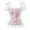 Pink, variant on Patlollav Corsets for Womens Floral Overbust Corset Bustier Lingerie Top Gothic Shapewear Sexy Underwear