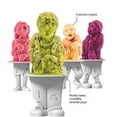 thumbnail image 4 of Tovolo Zombie Ice Pop Mold Set of 4 Silicone Halloween Popsicle Molds with Skeleton Sticks, Dishwasher Safe Spooky Zombie Popsicle Mold for Halloween Treats, BPA Free Food Safe Reusable Silicone Mold, 4 of 7