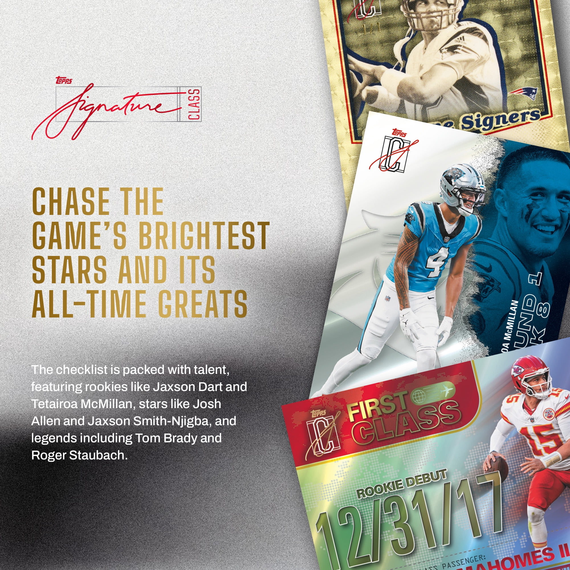 2025 Topps Signature Class Football - Factory Sealed - Value Box