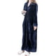 thumbnail image 3 of Bata de dormir tipo sudadera con mangas y cremallera de felpa Mujer, 3 of 9