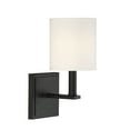 thumbnail image 3 of Waverly 1-Light Wall Sconce in Matte Black, 3 of 6