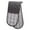 Gray, variant on French Blue Chef Stripe Double Oven Mitt