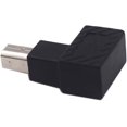thumbnail image 4 of HUGFEGWE 2 Pack USB Type B 2.0 Extender, 90 Degree Left Angle USB B Male to Female Printing and Data Transferring Extension Adapter Connector for Printer Scanner HDD (USB B & Left) CJ25311-4213, 4 of 7