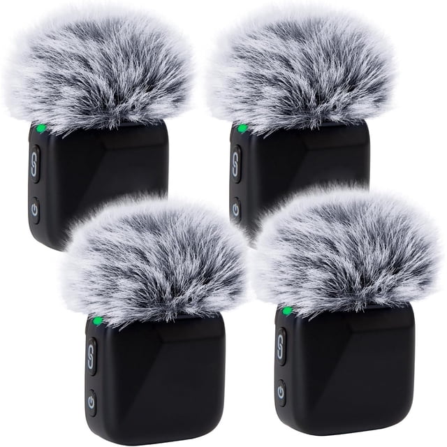 Juego de 4 protectores antiviento para micrófono YOUSHARES para DJI Mini 2024