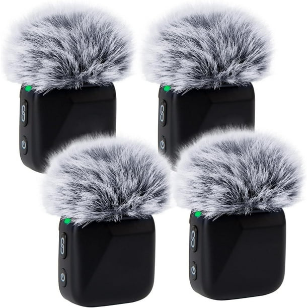Juego de 4 protectores antiviento para micrófono YOUSHARES para DJI Mini 2024