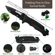 Emergency Survival First Aid Kit, Tactical Gear Bug Out Bag