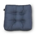 thumbnail image 5 of Classic Accessories Water-Resistant Square Patio Seat Cushions, 19 x 19 x 5 inch, Navy, 2 Pack, 5 of 7