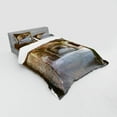 thumbnail image 3 of Ambesonne Urban Bedding Set 3 Pcs, Brick Arches Dry Tortugas, Twin XL, Brown, 3 of 3