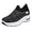 black, variant on Women's Running Athletic Shoes Walking Comfortable Lightweight Casual Tennis Gym Workout Shoes