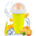 thumbnail image 1 of Taza para hacer granizados, taza mágica para batidos congelados rápidos, taza portátil para hacer granizados de doble capa, máquina de granizados con pajita y cuchara, máquina para hacer helados, rega, 1 of 5