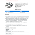 thumbnail image 2 of Serpentine Belt Drive Component Kit - Compatible with 2005 - 2010 Honda Odyssey 3.5L V6 J35A7 GAS - AC Delco, 2 of 2