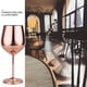 thumbnail image 4 of Copa de vino tinto de acero inoxidable, inastillable, utilizada para vino blanco, vino tinto, copa de cóctel, copa irrompible, jugo, bebida, champán, fiesta, artículos de bar Ormromra WL-00790, 4 of 8