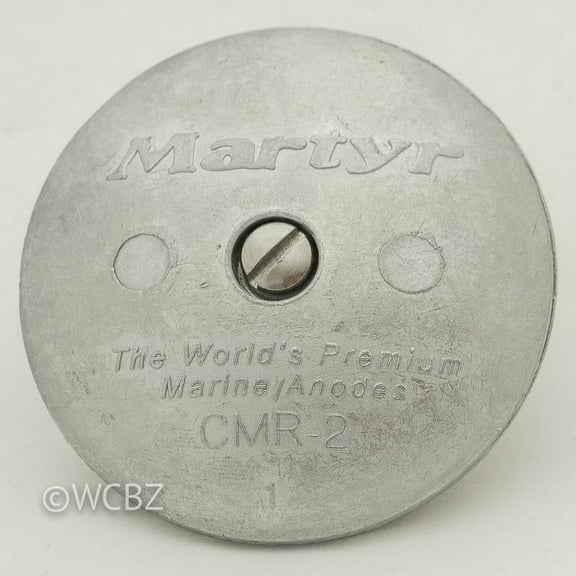 CMR-2 Rudder Button Anode - Zinc -
