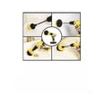 thumbnail image 4 of Cepillo Taladro Limpieza Escobilla Multiuso Cabezal 4 Piezas amarillo, 4 of 5