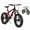 Red, variant on 20 Inch Men-Lightweight Fat Tire Bike, High Carbon Steel Frame, Front Suspension, 7-Speed, Ideal for Snow and Off-Road Riding, Red