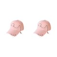 thumbnail image 4 of mmirethe Classic Baseball Hat With Ring Decor Adding Touch Of Style To Outfits Casual Ring Pink 2Set, 4 of 6