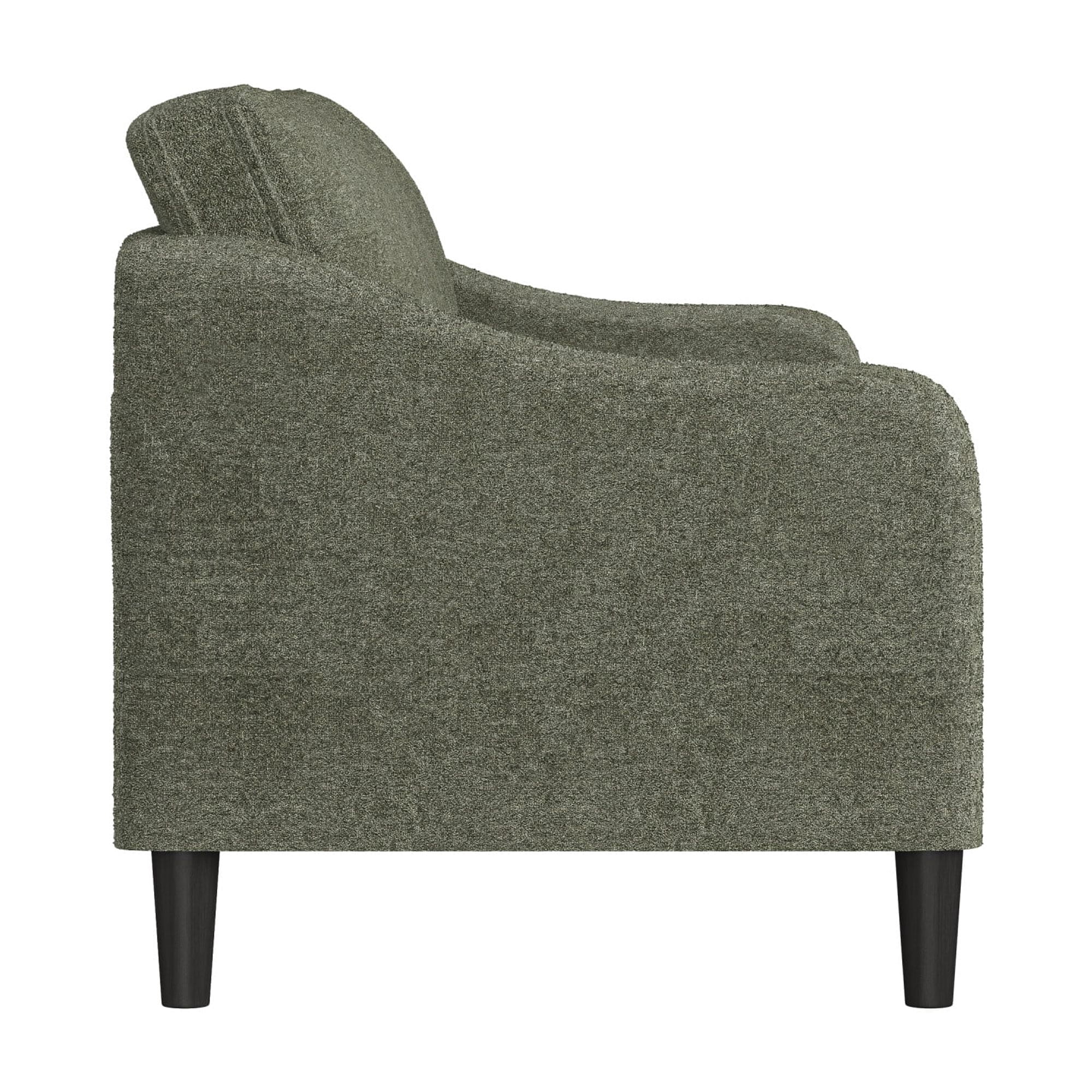 Mainstays Westley Swoop Arm 74" Sofa, Moss Green