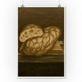 thumbnail image 2 of Ciabatta Bread, Oil Painting (9x12 Wall Art Print, Home Decor), 2 of 3