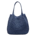 thumbnail image 4 of Women Large Straw Beach Bag Handmade Woven Shoulder Bags Hobo Tote Handbag Purse for Summer, 4 of 4