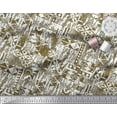 thumbnail image 2 of Soimoi Silk Fabric Animal Skin Texture Print Fabric by the Yard 42 Inch Wide, 2 of 3