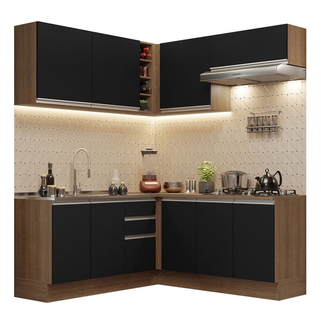 Cocina Integral Completa Modular Madesa Glamy 349cm MN 03