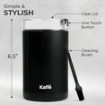 thumbnail image 2 of Kaffe Coffee Grinder Electric (3.5oz/14 Cup) , Best Coffee Grinders Reduced Price w Free Cleaning Brush, Matte Black, 2 of 5