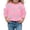Pink, variant on Weebloom Halloween Crew Neck Sweatshirts Kids Cute Ghost Graphic Pullover Fall Winter Season Tops Boy Girl Party Sweatshirt Black