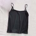 thumbnail image 4 of Jalioing Women's Camisoles Fashion Plain Spaghetti Strap Sleeveless Tank Tops Summer Trendy Basic Tops Undershirts, 4 of 5