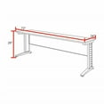 thumbnail image 3 of Regency Fusion 72 x 24 in. Seminar Training Table- Neo Walnut, 3 of 8