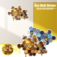 thumbnail image 1 of Pegatina de pared Fiudx abeja y girasol autoadhesiva PVC 2 unidades, 1 of 7