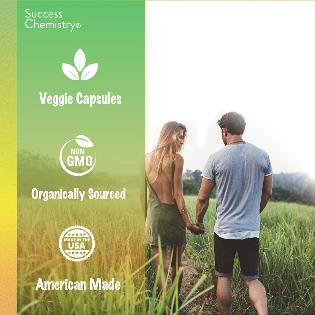 Success Chemistry Organic Irish Sea Moss Supplement Capsules For Super Immune Support with Organic Irish Moss for Adults - 60 Capsules