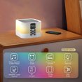 thumbnail image 4 of maskred White Kids White Noise Sound Machine With 30 Soothing Sounds And Bluetooth Speaker Sound Machine, 4 of 6