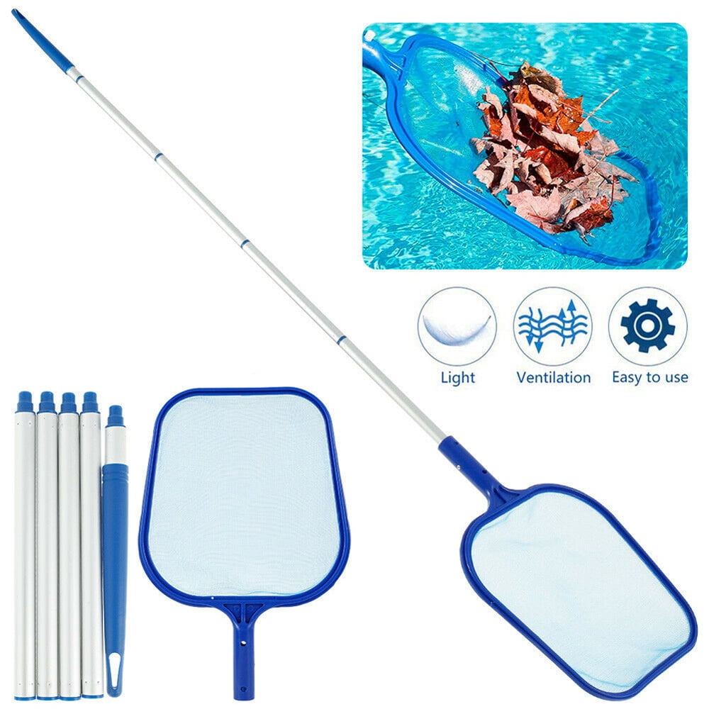 Swimming Pool Skimmer Net Pool Leaf Skimmer, Fine Mesh Skimming Pool