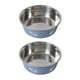 thumbnail image 1 of Cuenco de acero inoxidable para perros, cuenco de alimentación antideslizante para perros medianos y grandes, paquete de 2, 1 of 5