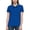 Blue, variant on Bwndum Womens Active Collared Shirt Shirt Short Sleeve Slim Fit - Moisture Wicking Performance Top for Golf Tennis Casual, Blue,Size M