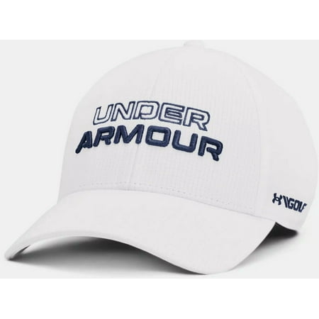 Under Armour Men's UA Jordan Spieth Golf Hat 1361545-100 White