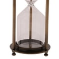 thumbnail image 4 of Esquirla Retro Metal Frame Empty Hourglass Sand Timer Home Decor Gift Bronze, 4 of 6