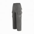 thumbnail image 6 of kpoplk Boys Sweatpants Boys Joggers Cotton Youth Active Soft Sweatpants Kids Pocket Drawstring Joggers Pants(Grey,15-16 Y), 6 of 8