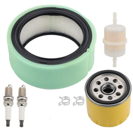 Lawn Mower Air Filter Maintenance Kit Compatible with John Deere L130 G110 G100 M665 M655 – Engine Tune-Up Replacement Parts