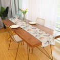 thumbnail image 2 of Yayeee Table Runner 90 inches Long Home Kitchen Dinning Party Decoration, Green Watercolor Seashells, 2 of 7