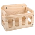 thumbnail image 5 of Bunny Hay Feeder Rabbit Hay Feeder Hamster Hay Feeder Wooden Hay Container Wood Hay Feeder, 5 of 5