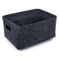 thumbnail image 2 of Truu Design Decorative Felt Storage Organizational Bin Set, 2 of 4