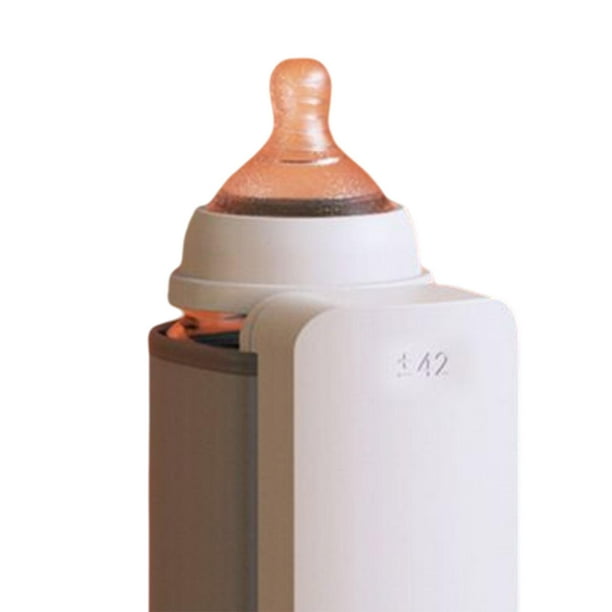 Chauffe-biberon rechargeable sans fil Chauffage de lait réutilisable USB  rechargeable 