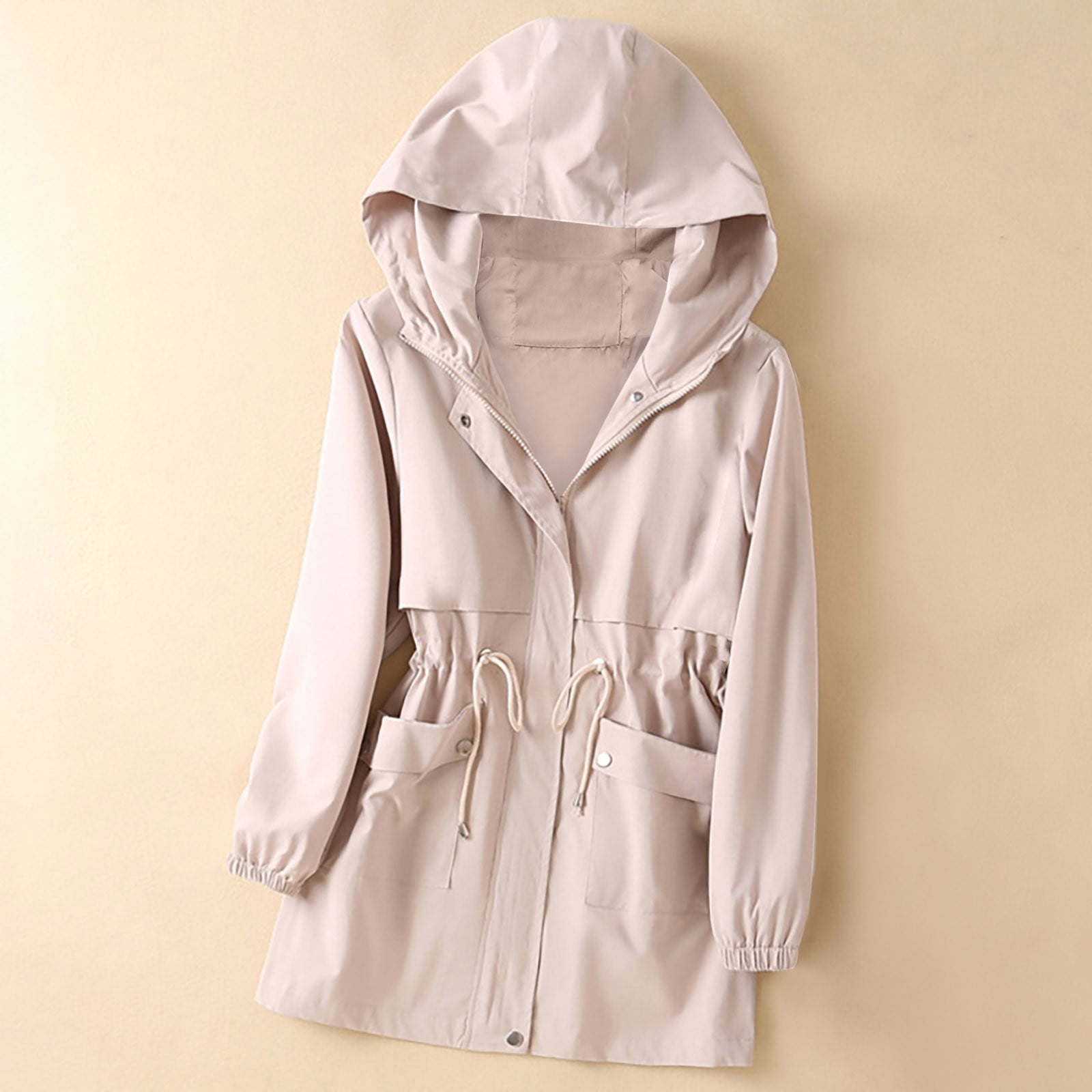 EQWLJWE Womens Winter Coats Parka Jacket Hooded Long Winter Warm - Main Image